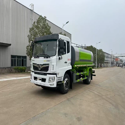 Dongfeng 12-Ton Stainless Steel Water Transport Truck Manufacturer 15-Ton Water Delivery Truck Thickeneded Tank for Anti-Corrosion, Cooling and Dust Removal