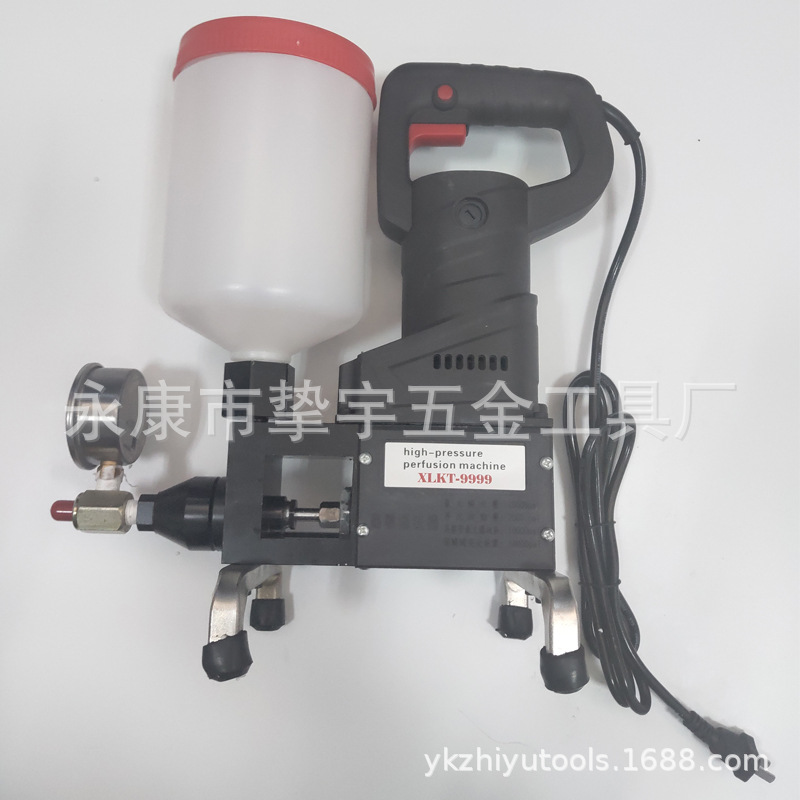 Máquina de lechada de alta presión de reparación de fugas a prueba de agua lechada agente de taponamiento de poliuretano máquina de lechada de cemento de resina epoxi de doble líquido