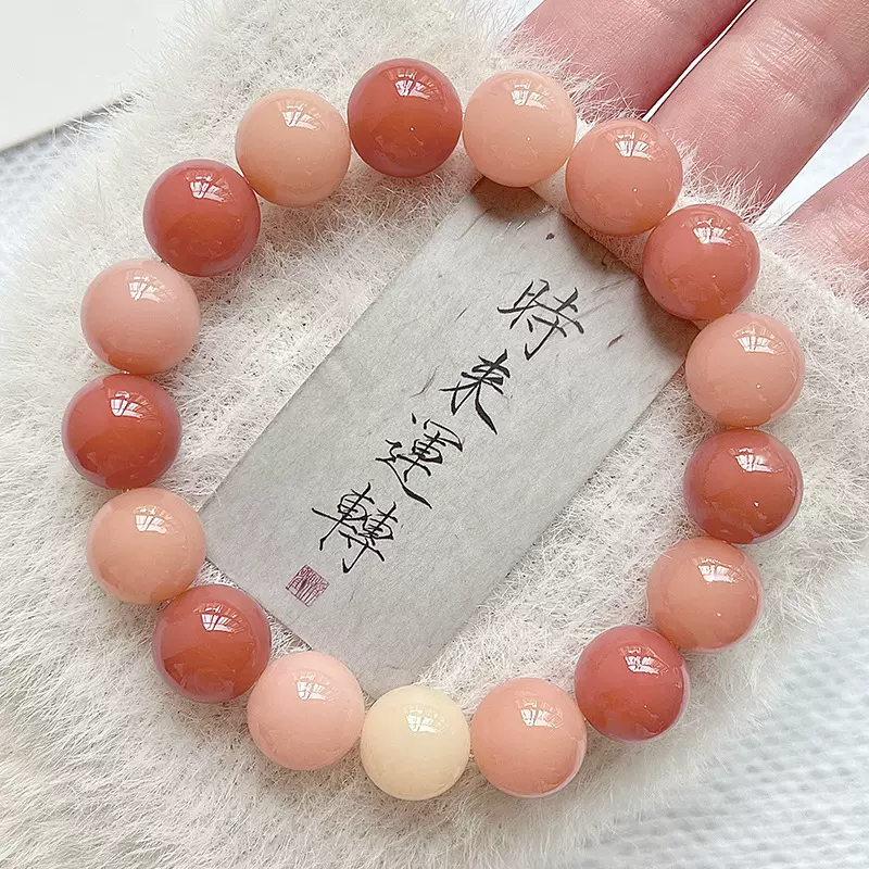 天然菩提手串女文玩盘珠菩提子学生盘玩佛珠文玩小众手串手链批发