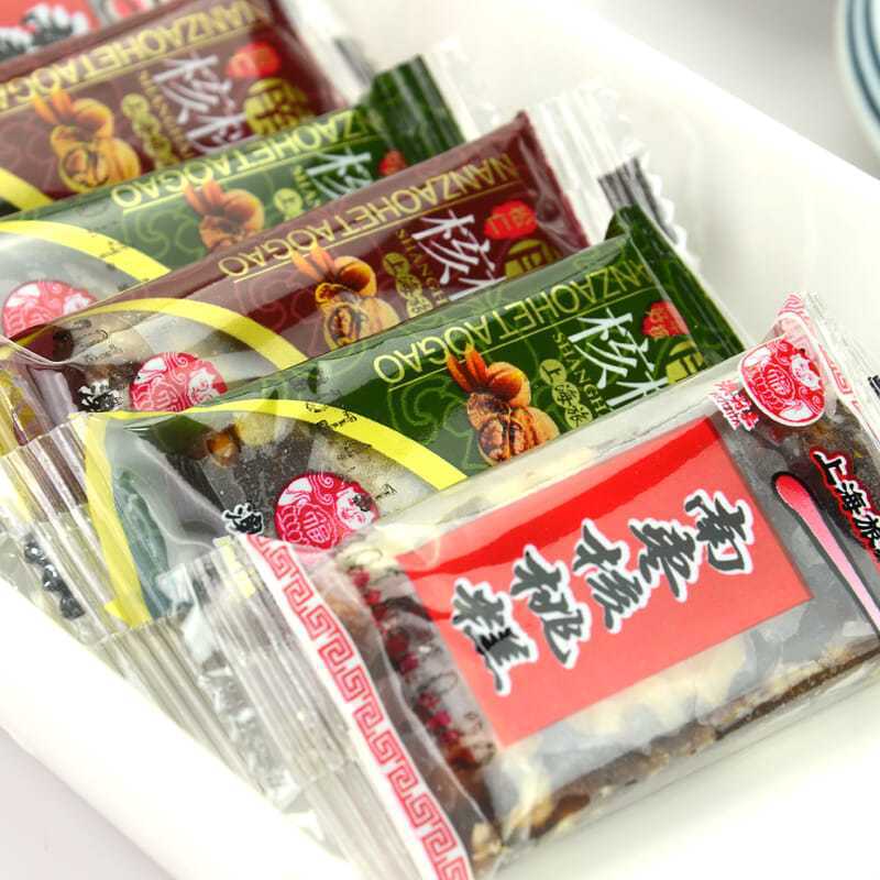 澳莉嘉松仁原味南枣核桃糕上海特产休闲食品软糖果点心零食小吃