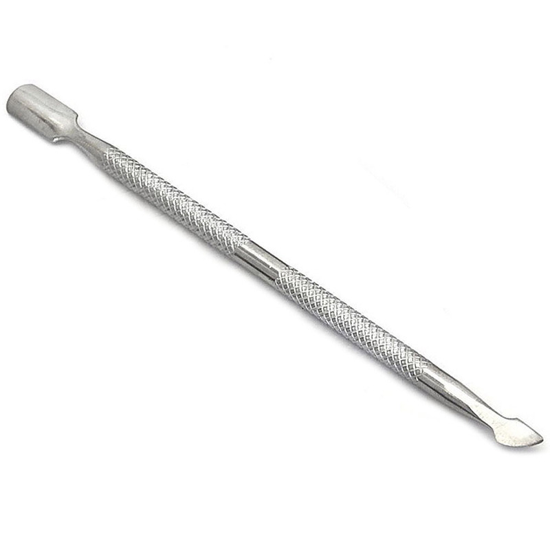 Pedicure tool double-headed peeling pressing tool stainless steel portable removing patch
