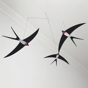 Swallow Hanging Ornaments Early Education Class Huanchuang Swallow Hanging Ornaments Dynamic Balance Interest Class Children Hanging Ornaments Wind Bell Nordic Gift