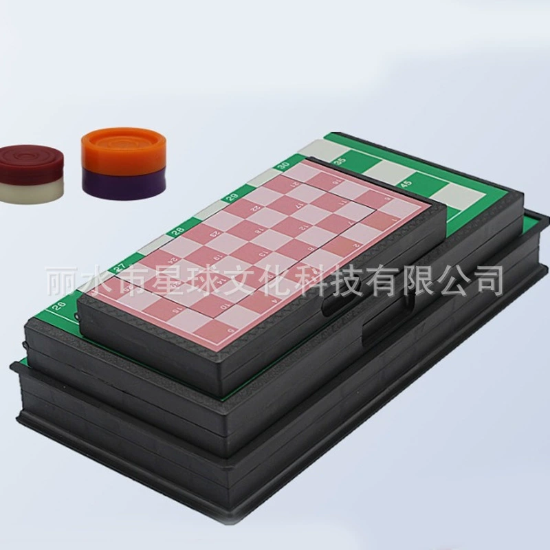 Folding magnetic toy for elementary school students, 100 cells, training, family style