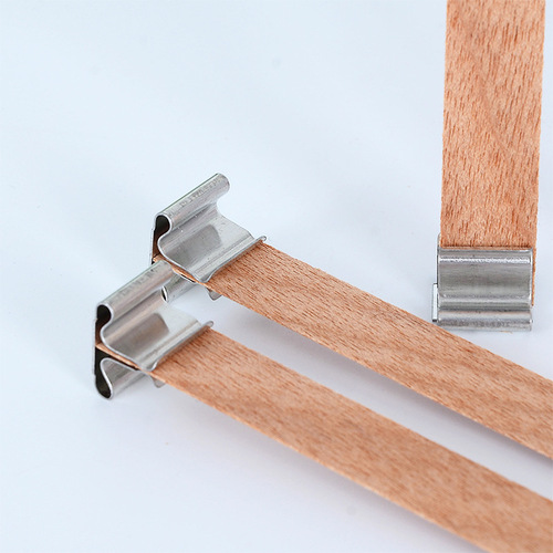 [Weike] Cross-border one-word wood core wood wax wick wooden candle wick aromatherapy candle wood chip wooden wax wick