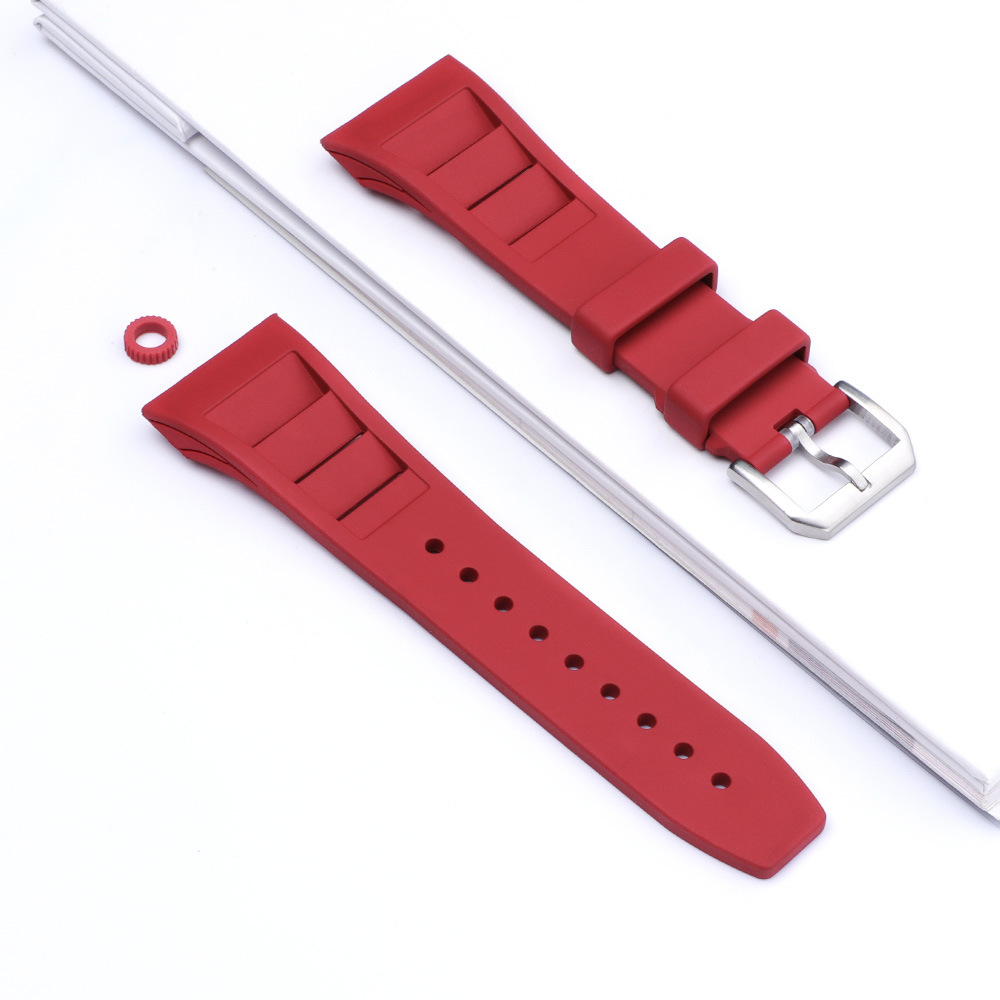 Caucho de flúor Correa deportes adecuado para Apple modificado Shell hualimentei serie lujo