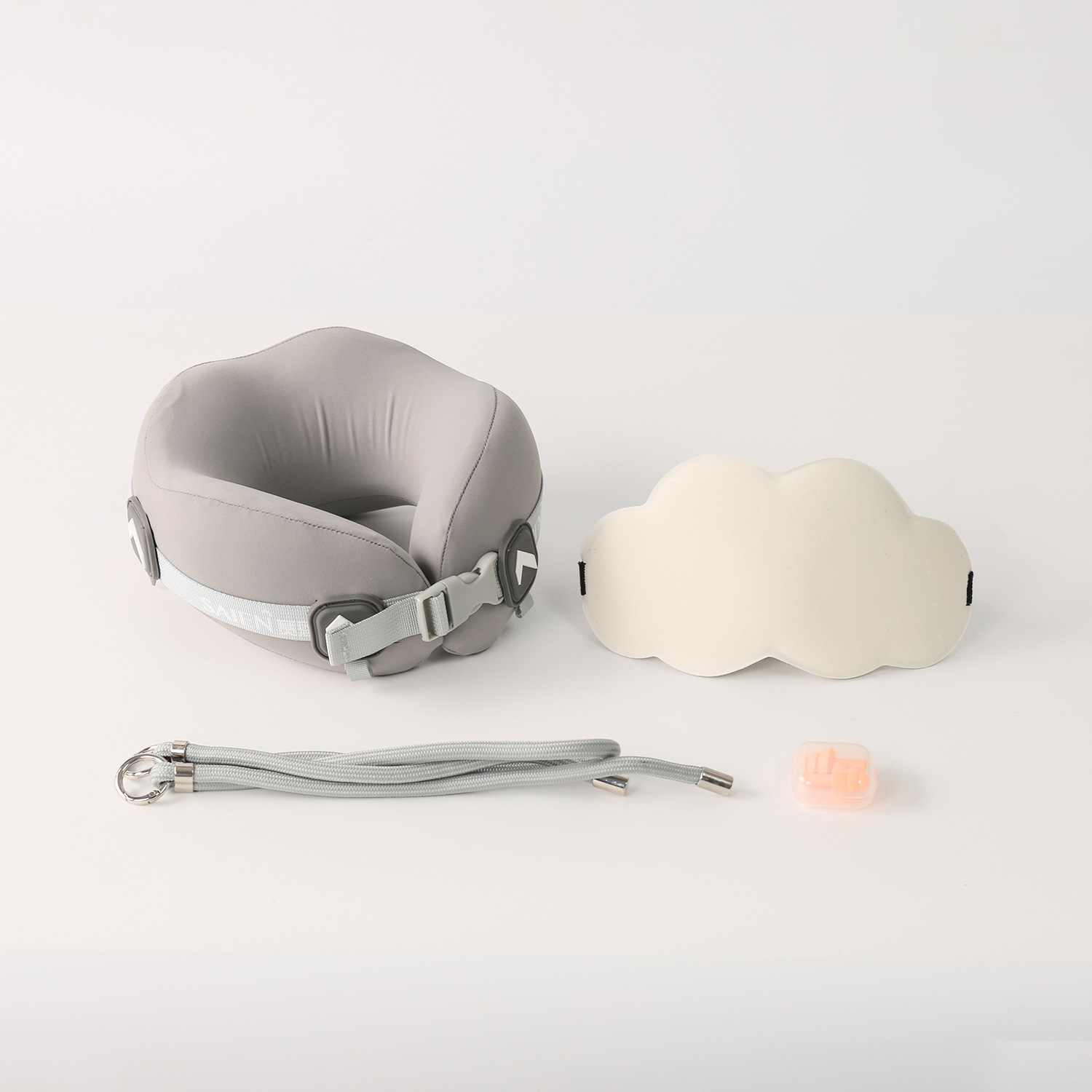 almohada de cuello para niños almohada de memoria de algodón tipo U almohada de viaje para padres e hijos