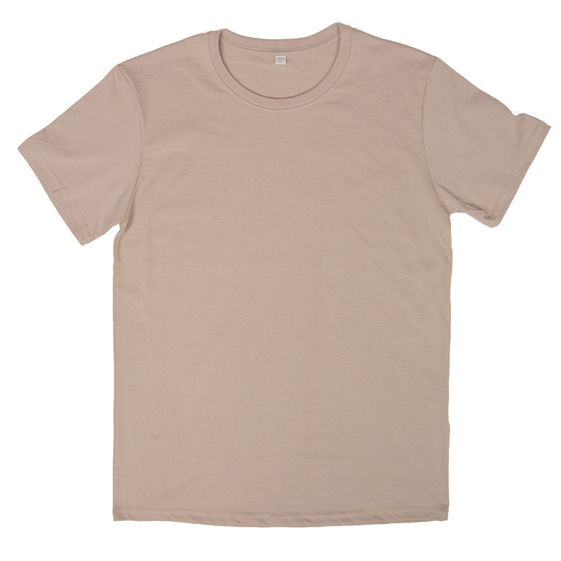 重ポンド新疆精櫛純綿包襟辺純色半袖tシャツ男女夏ゆるい大サイズ丸襟白色カジュアル|undefined