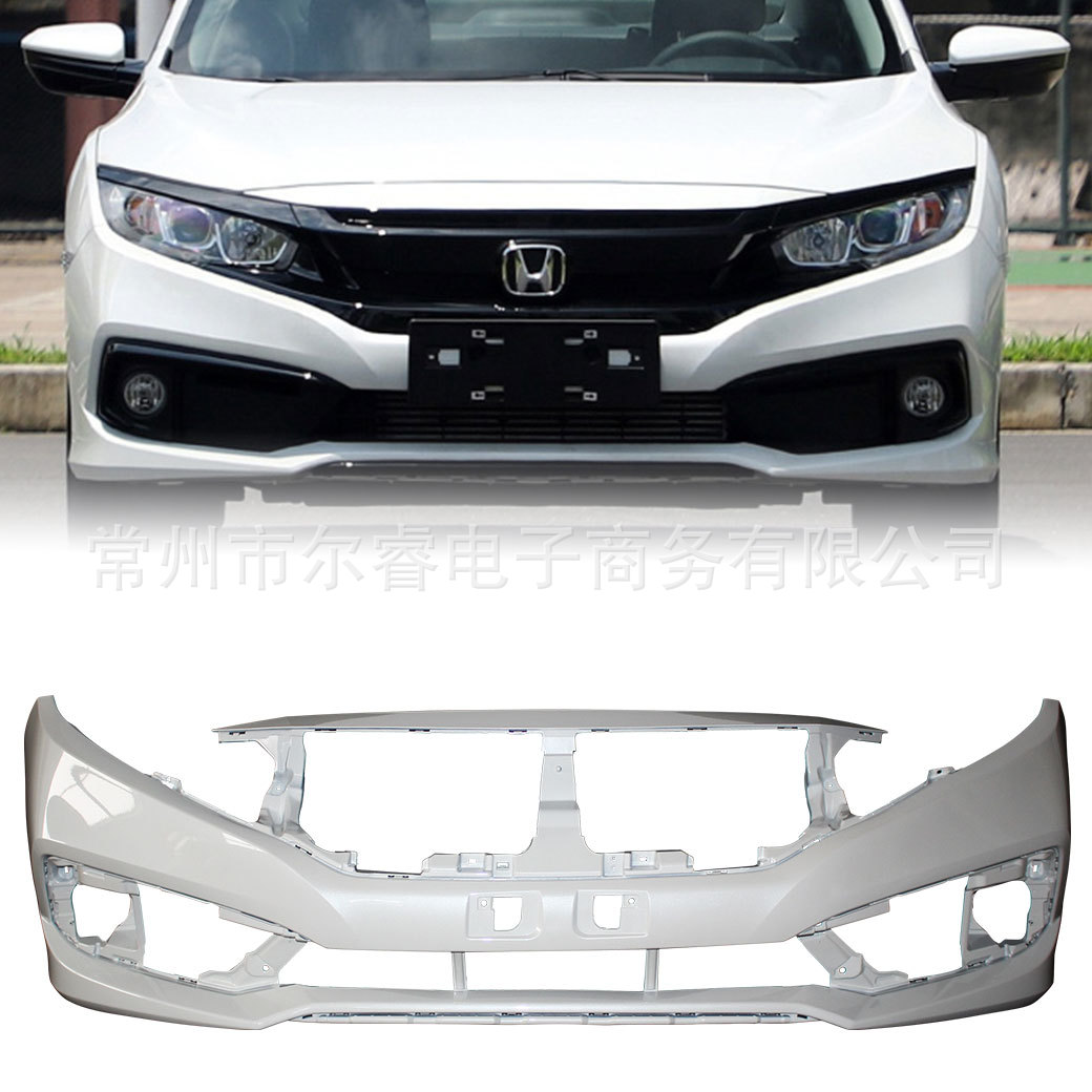 Suitable for the 10th generation Civic front bumper, 19 and 20 models, original front and rear bumper set for the 10th generation Civic