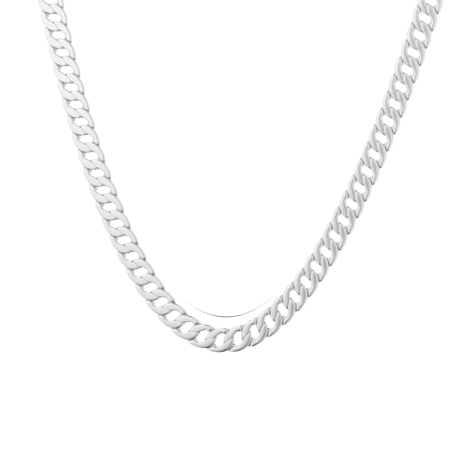 Cadena de eslabones cubanos para hombre y mujer en acero_voghion.com