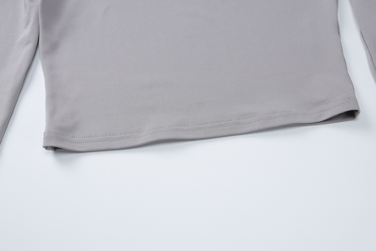 Damen Patchwork Strickjacke Und Tanktop Zweiteiler Herbst Design_voghion.com