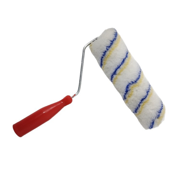 Spot Cepillo impermeable de 9 pulgadas Cepillo de pintura de látex Cepillo de rodillo Cepillo de rodillo de lana larga pintura de rodillo impermeable Cepillo de rodillo de lana fina