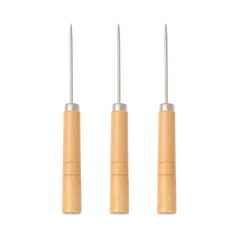 Wooden Moxa Stick Holder Extension Cone Handheld Moxibustion Tool with Ash Scraper for Warming Therapy details
