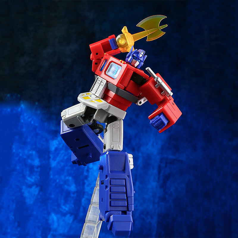 Gold Commander Officer 2001 Overhead OP Column Enlarged DX9 Small Scale 3.0 Original Color Deformation Toy