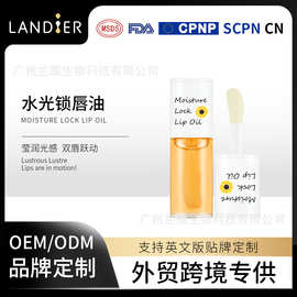 保湿护唇油跨境oem贴牌定制 干燥滋润精华唇油外贸化妆品代加工厂