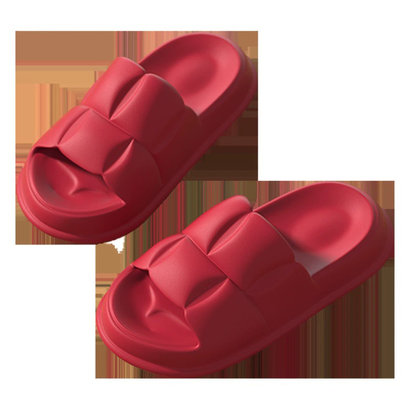 Тапочки Свадебные праздничные красные пара свадебного приданого Высококачественные легкие роскошные летние тапочки для влюбленных для женщин