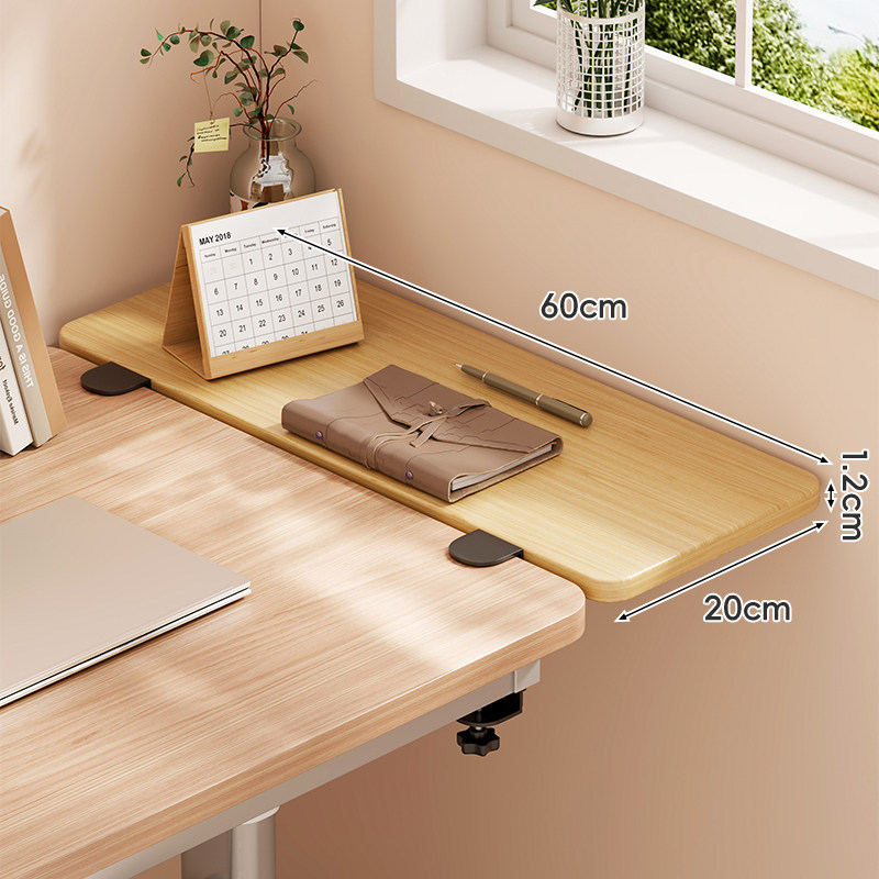 Extensión de Escritorio Plegable de Madera para Oficina