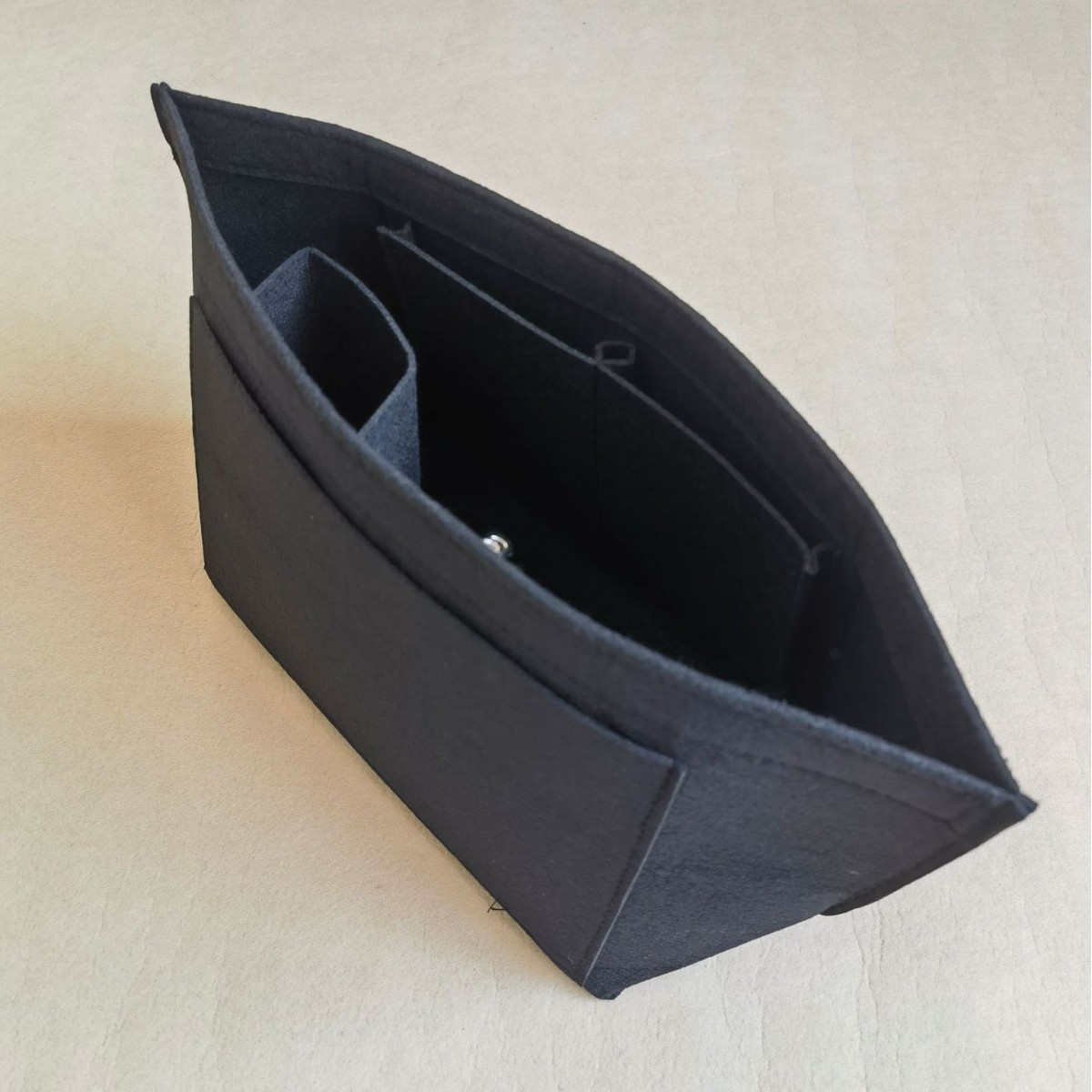 Amazonフェルト収納袋インナーバッグ多ポケットバッグ中入れ餃子バッグ化粧品財布インナーバッグ