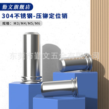 不銹鋼導向銷 定位銷圓柱銷 壓鉚銷銷釘TPS-M3M4M5M6 壓鉚件 銷