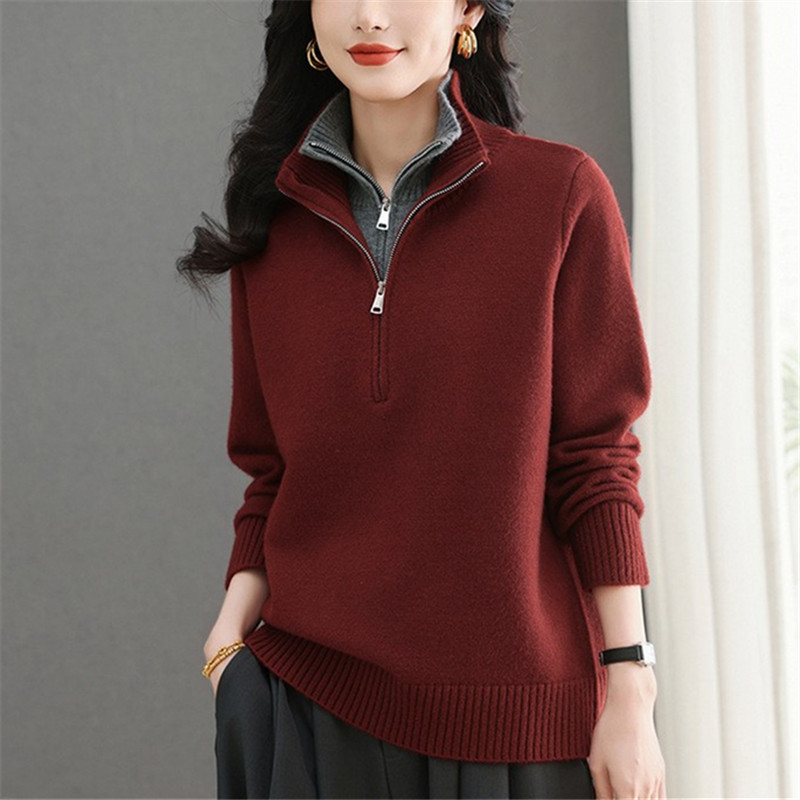 Design winter short chain with zipper