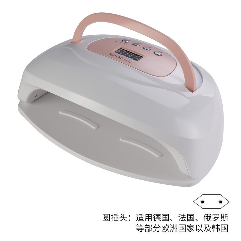 220W de alta potencia fototerapia máquina de secado rápido de uñas lámpara de cocción de cuatro engranajes de sincronización portátil secador de uñas al por mayor transfronterizo