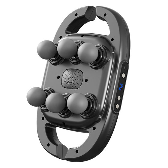 New Six-head Fascia Gun Full Body Deep Massage Massager Home High Frequency Muscle Relaxation Massage Gun Fascia Gun