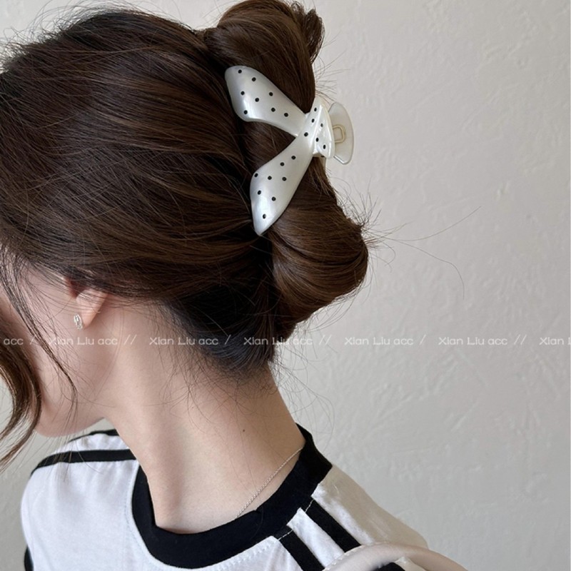 2025年新作ハイエンドヘアクリップ、後頭部ヘアクリップ、大型サメクリップ、水玉クリップ、ヘアアクセサリー|undefined