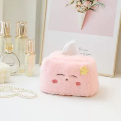 Wipes for auto, cute towel, plush doll, storage box