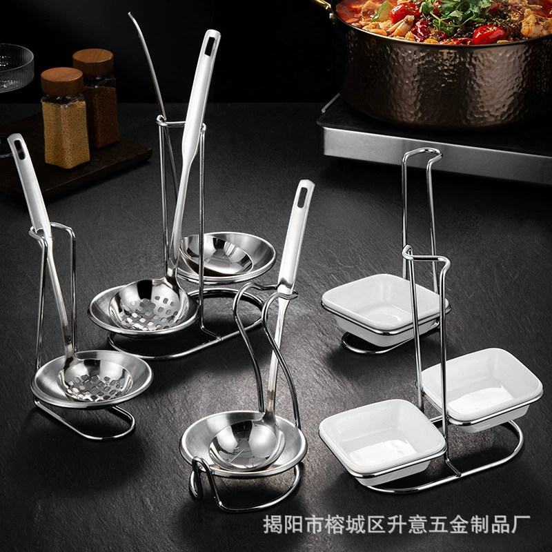 Стойка для ложек из нержавеющей стали, стойка для посуды, коммерческий ресторан, горячий горшок, ресторан, стойка для дуршлагов, стеллаж для хранения, стойка для буфета, горячий горшок, стойка для ложек