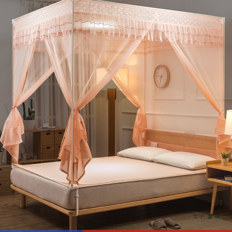 New Anti-Fall Mosquito Net 2026 Mongolian Yurt Style for Home Bedroom, No Installation Needed, Prevents Children and Infants from Falling Out of Bed