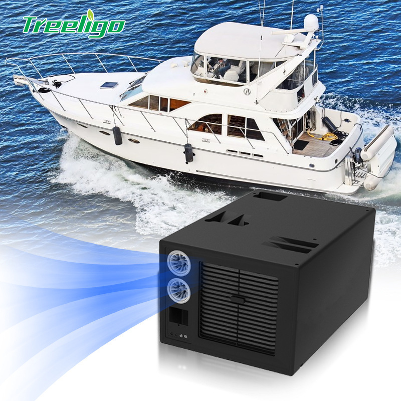 Treligo coche todo en uno autocaravana aire acondicionado 12V24V220V eléctrico inversor refrigeración coche comedor aire acondicionado