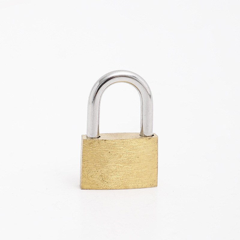 Cerradura de latón ultrafina resistente al agua candado sólido ventana antirrobo puerta de gabinete cerradura de bolsa cerradura de seguridad cerradura de cobre al por mayor núcleo de cerradura