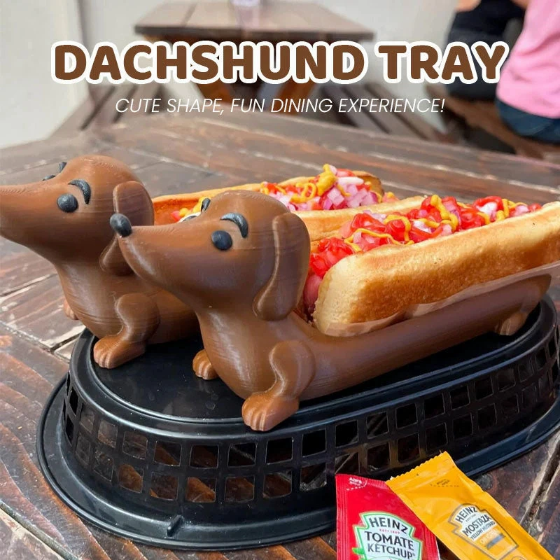 Трансграничный хит Amazon Dachshund Tray Hot Dog Dachshund Tray