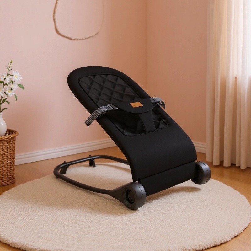 Baby Rocking Chair, Rocking Cradle, Soothing Recliner for Boys and Girls, Newborn Soothing Device, Children's Sleeping Aid