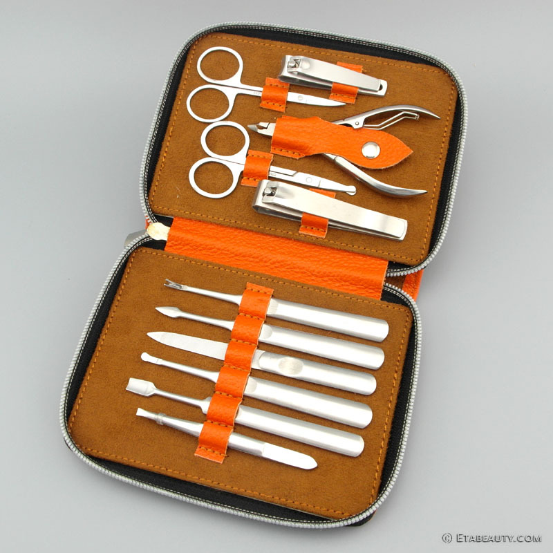 Manicure Tools Nail Clippers Set Eyebrow Clamp Dead Skin Fork Nail Scissors Eagle Hook Pliers Nail File