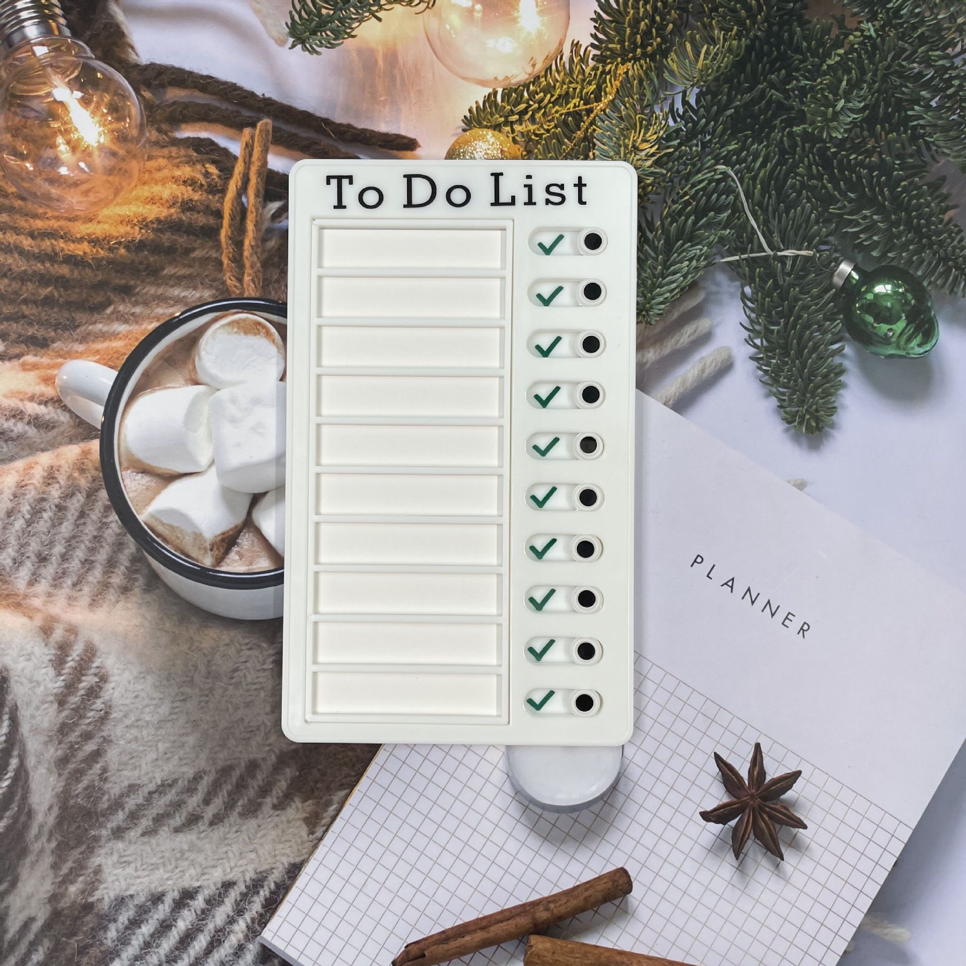 Tarjeta de autodisciplina para niños tablero de mensajes reemplazable Lista de verificación RV Mensaje de nota RV Lista de verificación