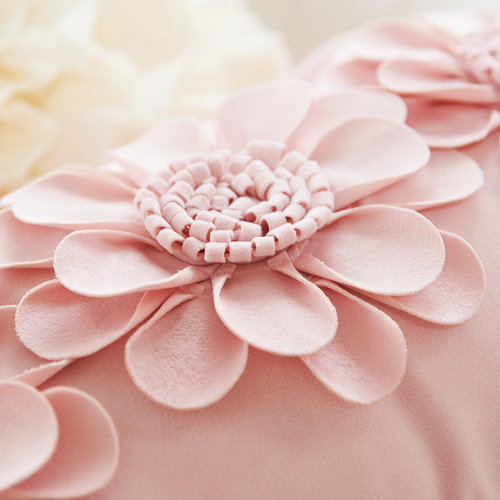 French romantic wedding pillow modern pink ins style living room wedding room sofa bedside cushion cover manufacturer wholesale