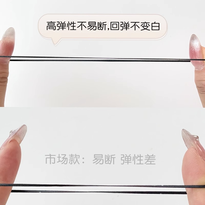 Cuerda de pelo del bebé banda de goma desechable los niños no lastiman el pelo de alta elástica cuerda de pelo durable niñas atar banda de goma banda de pelo