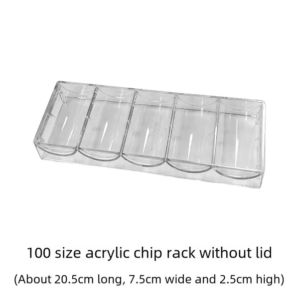 Dou landlord 100 yards mahjong card rack with chip rack chess and card room game entertainment chess and card room with acrylic material