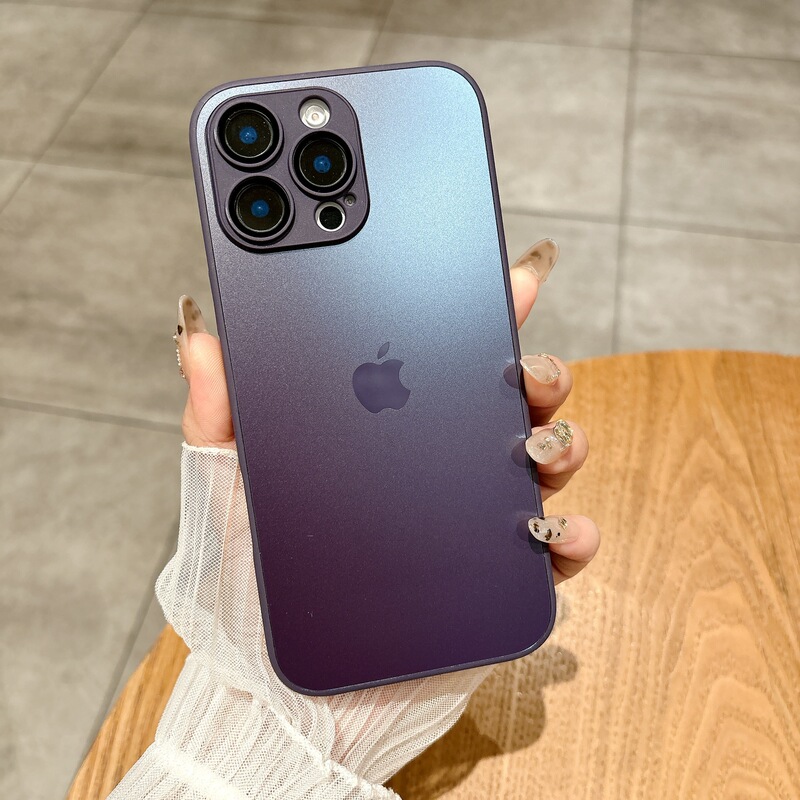 AG轻砂自带镜头膜适用iPhone16手机壳15纯色14情侣13新款12外壳11|undefined