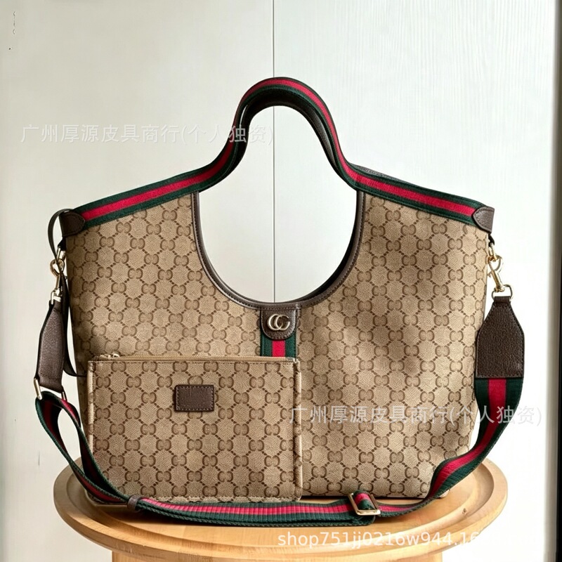 Cross-border supply G-brand Gophidia printed mother-and-daughter handbag, large tote bag, handbag, shoulder bag, underarm bag Cross-border supply G-brand Gophidia printed mother-and-daughter handbag, large tote bag, handbag, shoulder bag, underarm bag