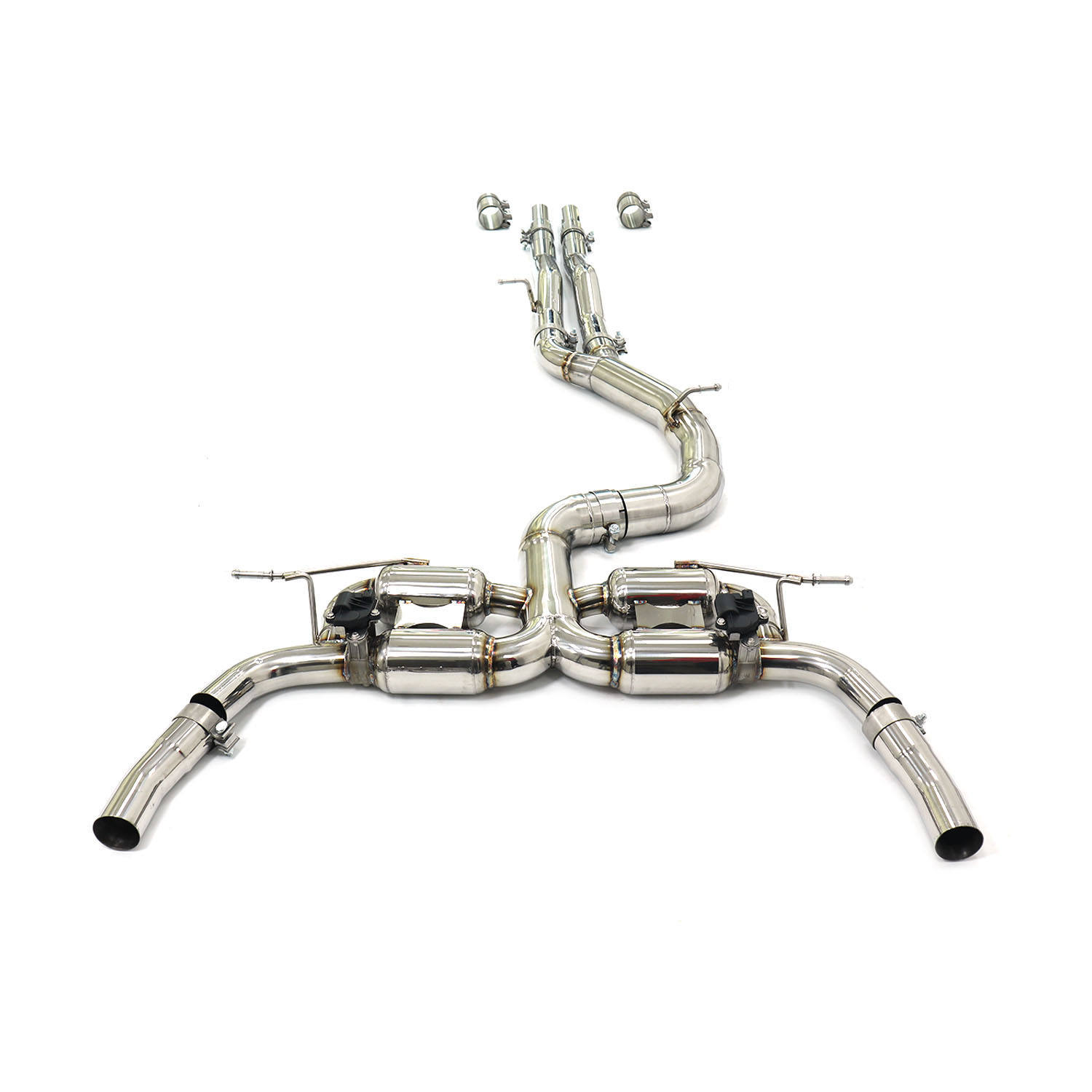 Suitable for Audi RS3 2.5T 8Y 24+ Silencer Valve Stainless Steel Tail Section Exhaust Pipe