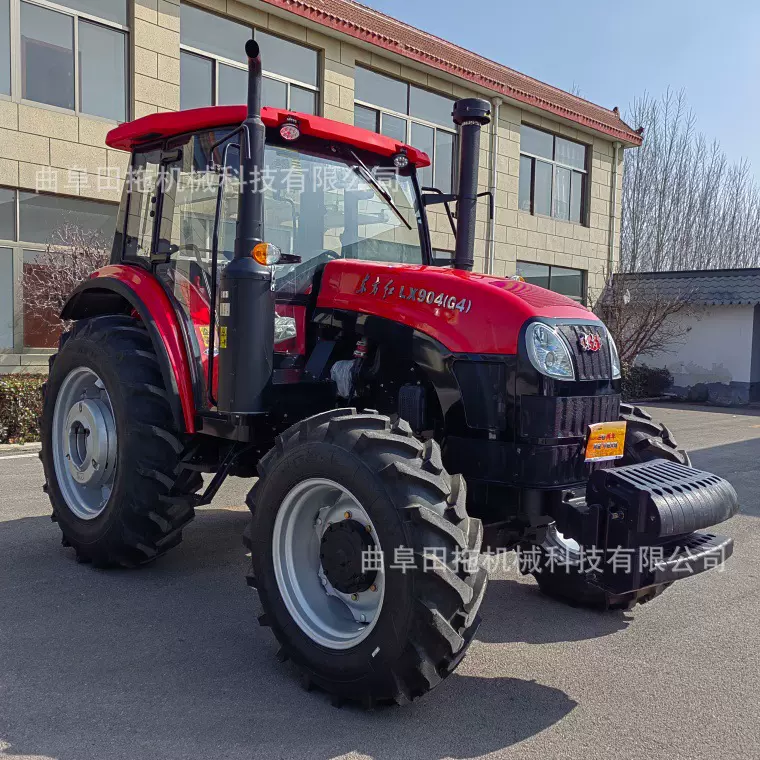 东方红LX904农用四轮拖拉机 旋耕翻土柴油大桥90马力四驱拖拉机