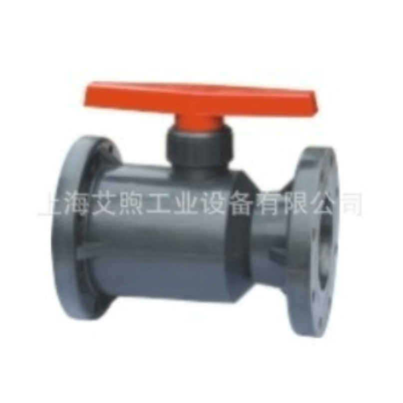 污水处理用CPVC法兰球阀 CPVC化工球阀 CPVC氯化聚氯乙烯法兰球阀