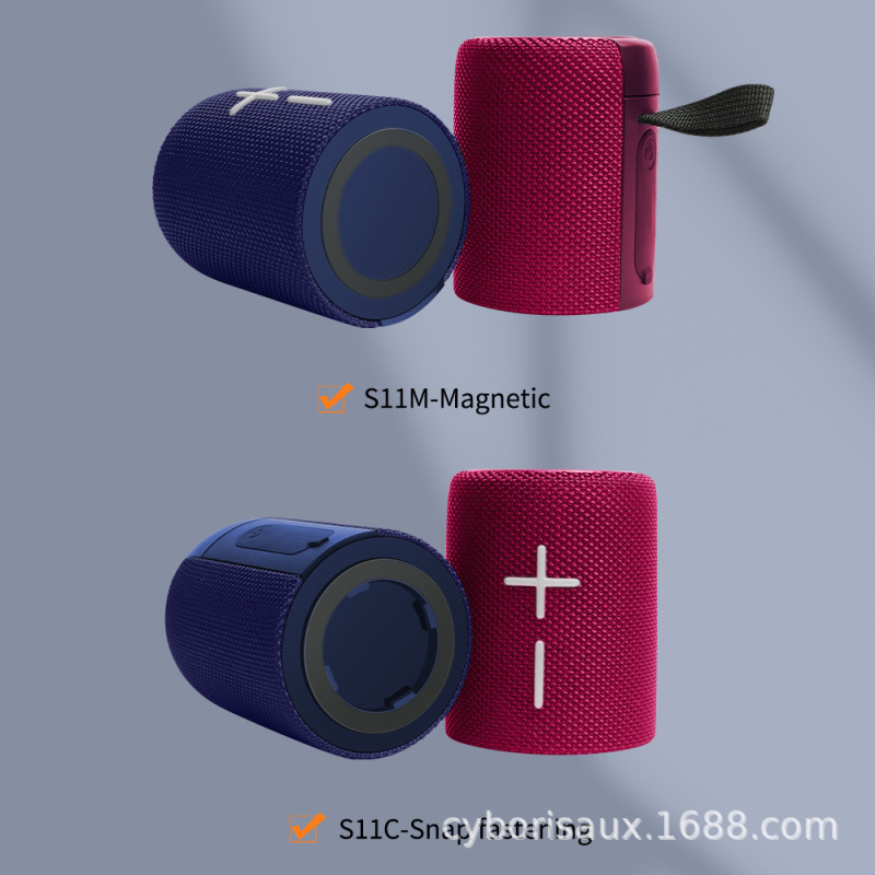 Cyberus S11 2 色磁気 Bluetooth ツーインワン Bluetooth スピーカー国境を越えた人気のカラフルな重低音スピーカー|undefined