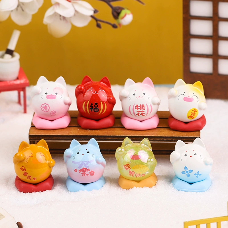 Миньфигурка, настольная игра, кукла, украшения, котик, на удачу, кот