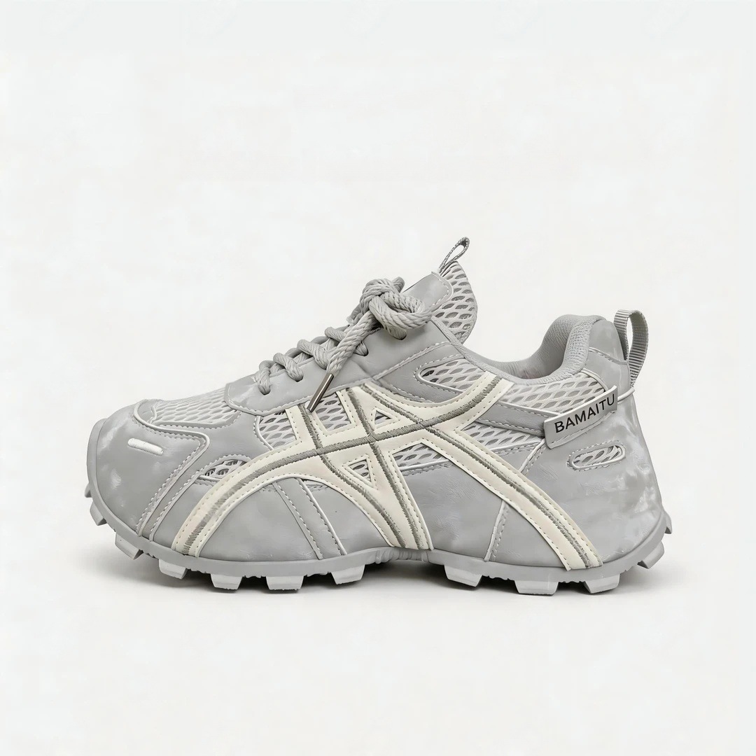 Zapatos de papá para mujeres 2026 nueva moda ultra versátil transpirable ligero antideslizante y resistente al desgaste aumentando la altura interior de los zapatos deportivos casuales de mujer