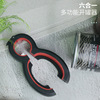 goods in stock new pattern multi-function Six BOTTLE OPENER 8 can Bottle Opener Kitchen Tools