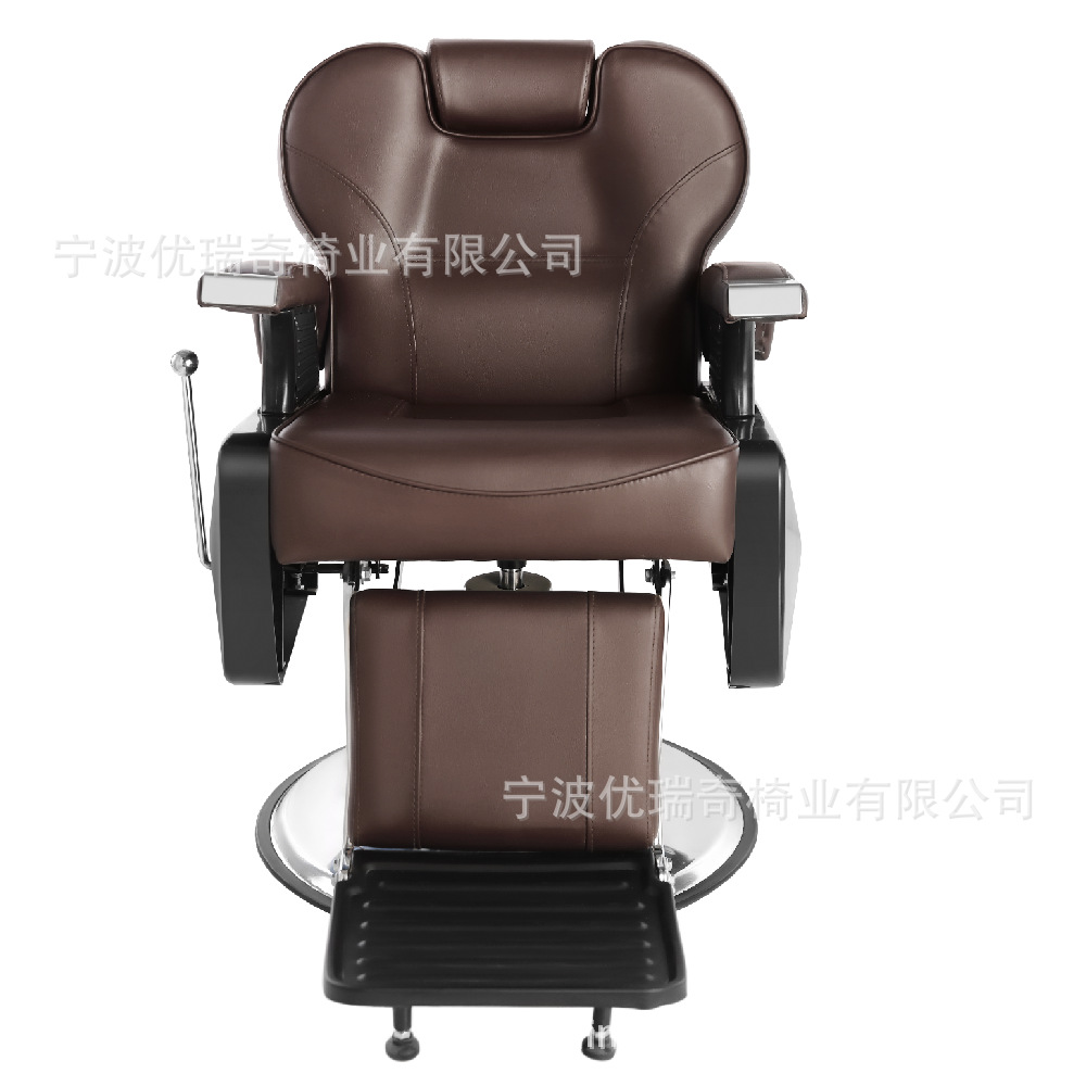 Silla de barbero de oro hidráulica silla de barbero de hombre silla de elevación silla de corte de pelo silla de corte de pelo silla de belleza silla de fábrica