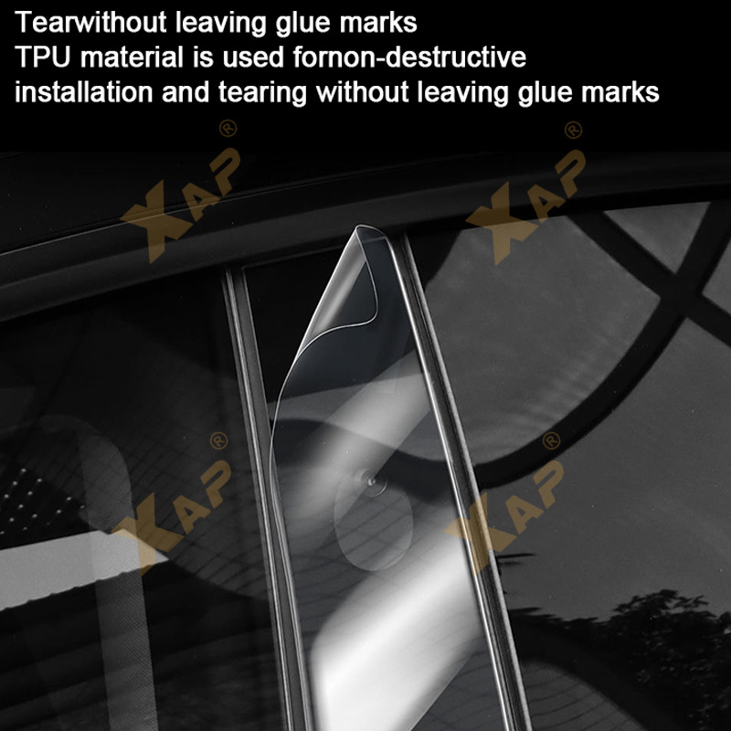 Cross-border Tesla modelY TPU Anti-scratch Brightening Invisible Paint Protective Film