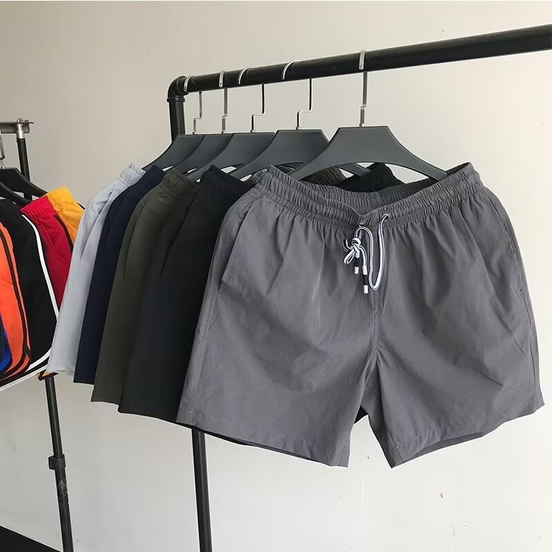 Men's Summer Thin Knee-Length Shorts, Men's Running Sports Casual Loose Quarter Pants, Casual Large Pants Men's Summer Thin Knee-Length Shorts, Men's Running Sports Casual Loose Quarter Pants, Casual Large Pants